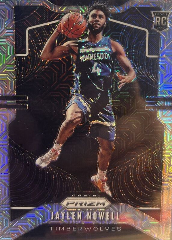 Jaylen Nowell 2019 Prizm #281 Mojo /25 Rookie PSA 10