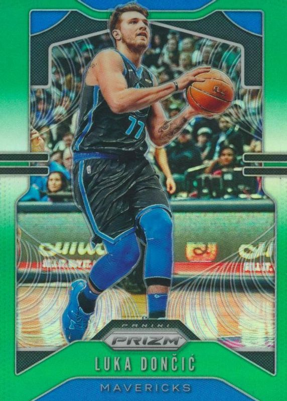 Luka Doncic 2019 Prizm #75 Green BGS 9