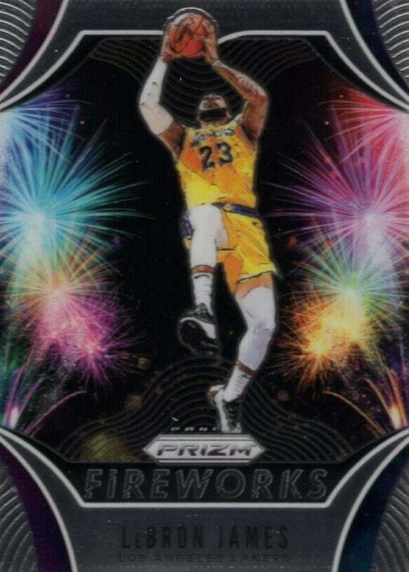 LeBron James 2019 Prizm #2 Fireworks Price Guide - Sports Card 