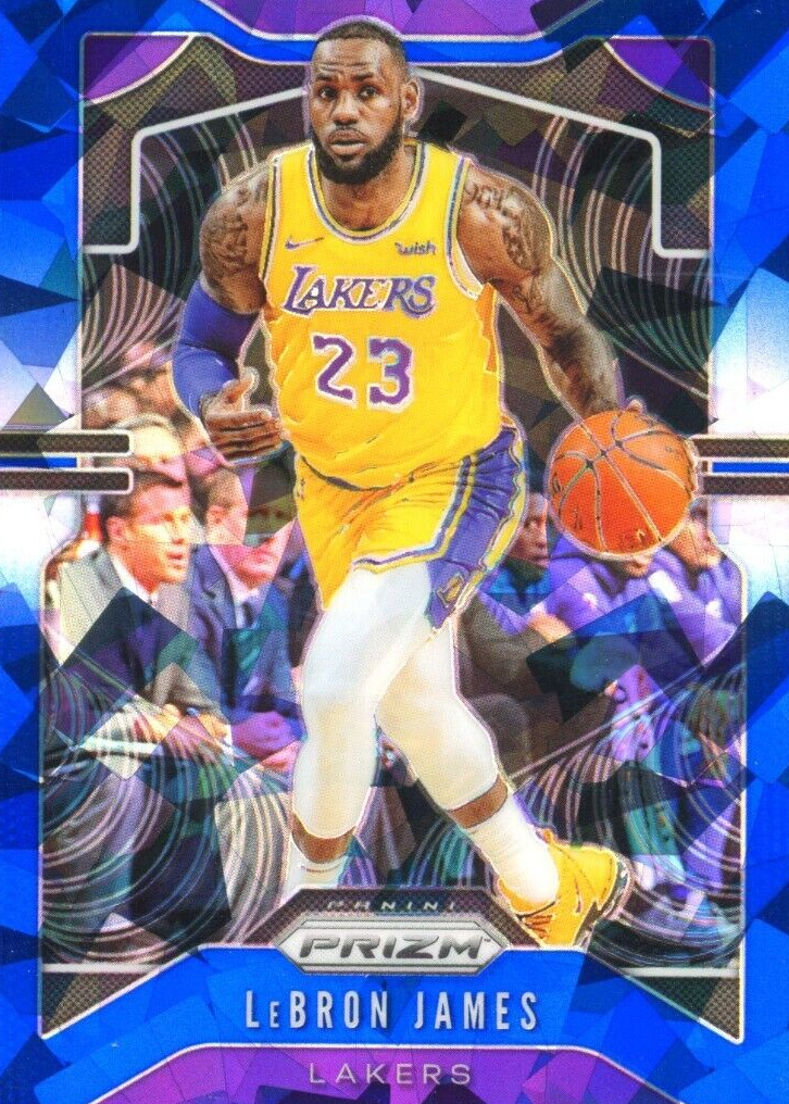 【希少】2019-20 Lebron James HYPER PRIZM LeBron James 2019-20 Prizm Sensational Swatches Jersey Patch