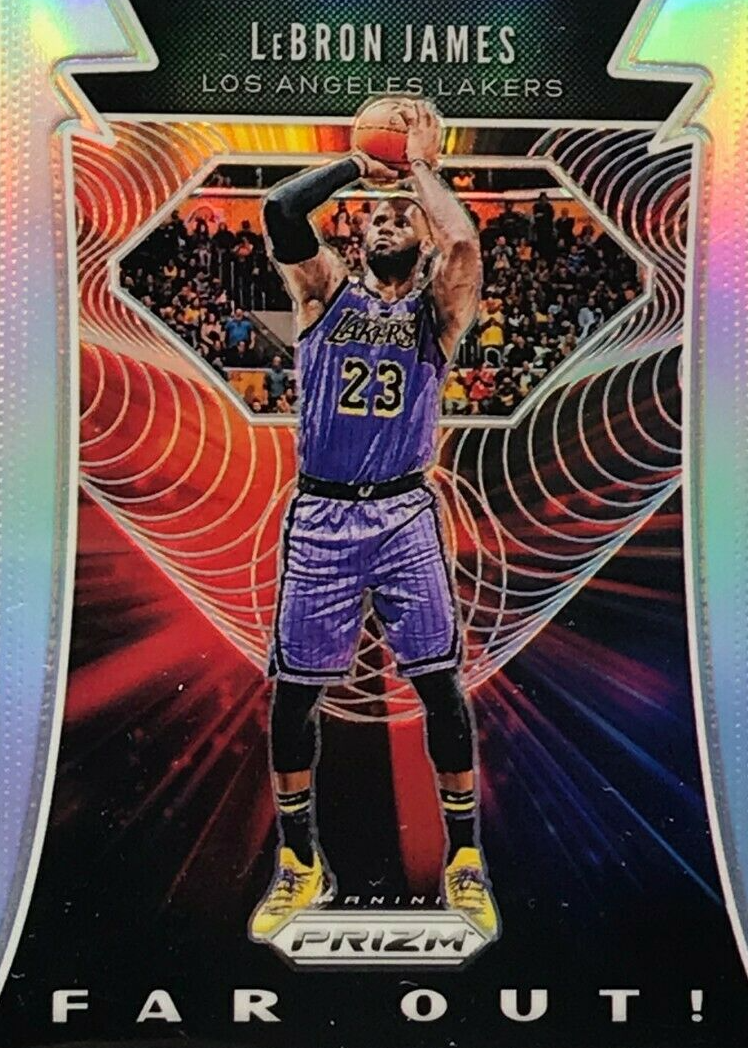 LeBron James 2019 Prizm #2 Far Out! - Silver Price Guide - Sports