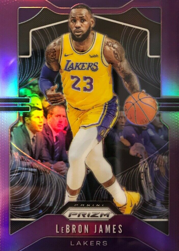 【希少】2019-20 Lebron James HYPER PRIZM LEBRON JAMES 2019-20 PANINI PRIZM NBA BASKETBALL #129 LOS
