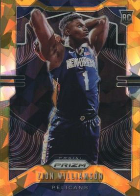 2019 Prizm #248 Orange Ice