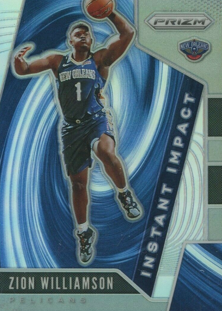 Zion Williamson 2019 Prizm Instant Impact - Silver Price Guide