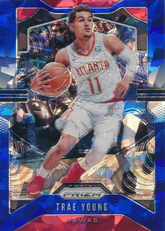 Trae Young 2019 Prizm #31 Blue Ice /99 PSA 10