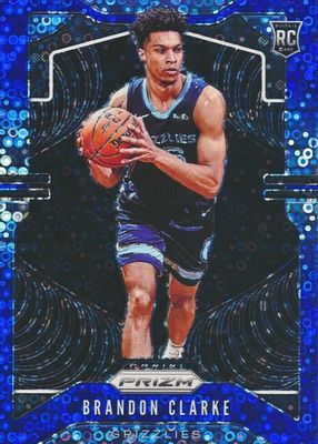 Panini Brandon Clarke RC Gold auto/10 鑑定 Prizm Brandon Clarke RC Tiger Stripe