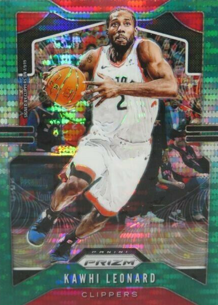 Kawhi Leonard 2019 Prizm #149 Green Pulsar /25 Price Guide