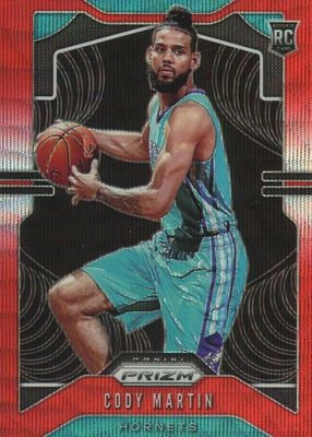Cody Martin 2019 Prizm #278 FOTL Blue Shimmer Price Guide