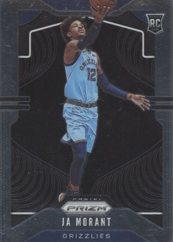 Ja Morant 2019 Prizm #249 Photo Variation (Layup) Rookie PSA 10