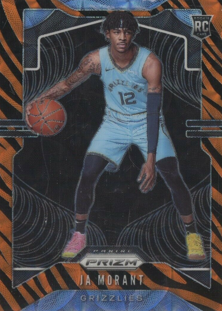 Ja Morant 2019 Prizm #249 Choice Tiger Stripe /(SSP) PSA 10 Price 