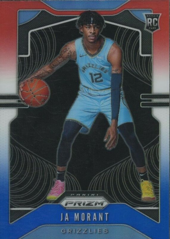 Ja Morant 2019 Prizm #249 Red White Blue Rookie PSA 10