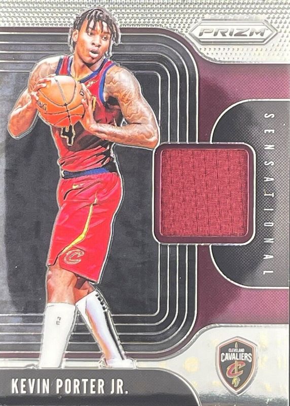 Kevin Porter Jr. 2019 Prizm #SS-KPJ Sensational Swatches Rookie PSA 10