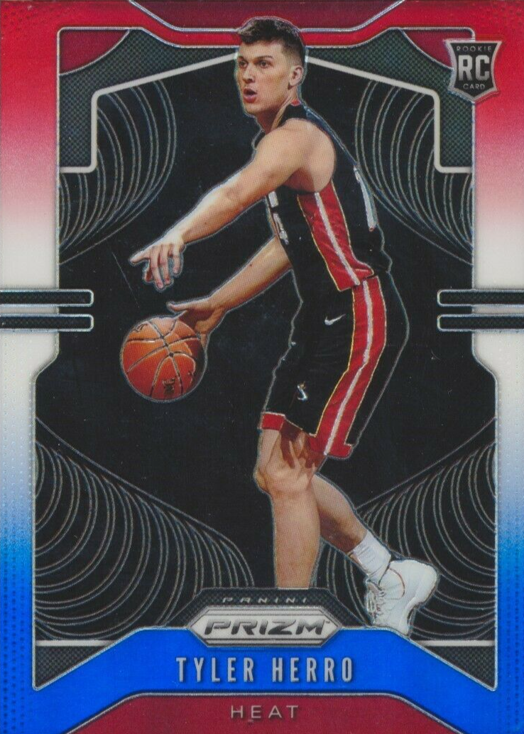 Tyler Herro 2019 Prizm #259 Red White Blue Price Guide - Sports 