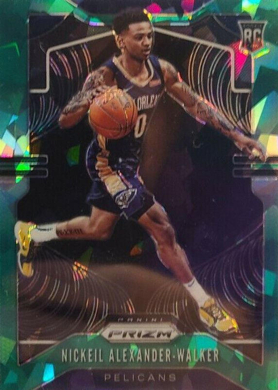 Nickeil Alexander-Walker 2019 Prizm #263 Fanatics Green Ice Rookie PSA 10