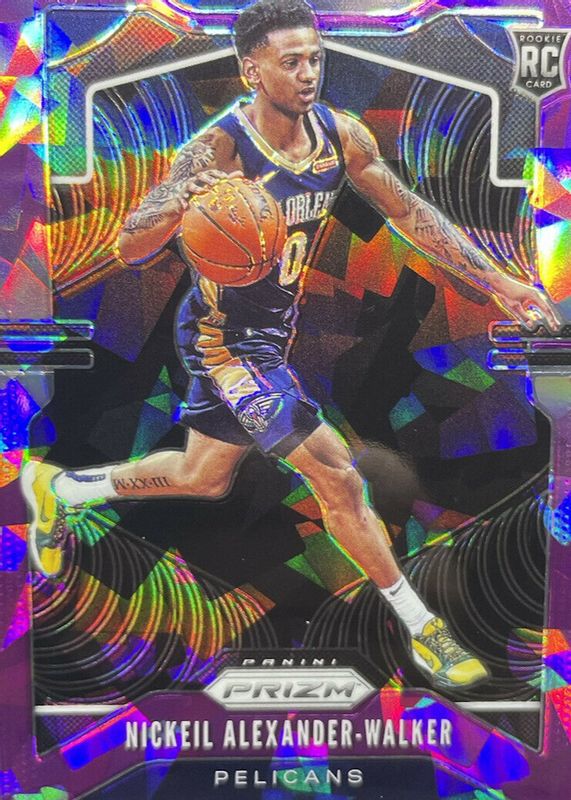 Nickeil Alexander-Walker 2019 Prizm #263 Purple Ice /149 Rookie PSA 10