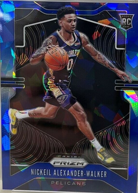 Nickeil Alexander-Walker 2019 Prizm #263 Blue Ice /99 Rookie PSA 10