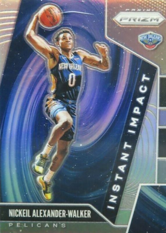 Nickeil Alexander-Walker 2019 Prizm #13 Instant Impact - Silver Rookie SGC 9.5