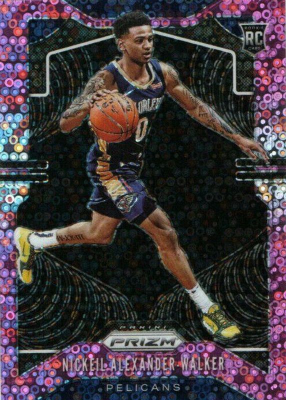 Nickeil Alexander-Walker 2019 Prizm #263 Fast Break Pink /50 Rookie BGS 9