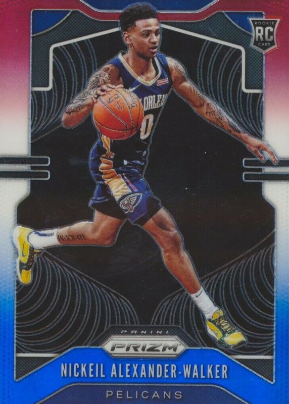 Nickeil Alexander-Walker 2019 Prizm #263 Red White Blue Rookie PSA 10