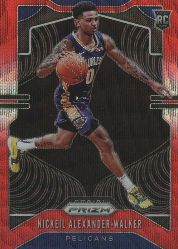 Nickeil Alexander-Walker 2019 Prizm #263 Ruby Wave Rookie SGC 10 PRISTINE