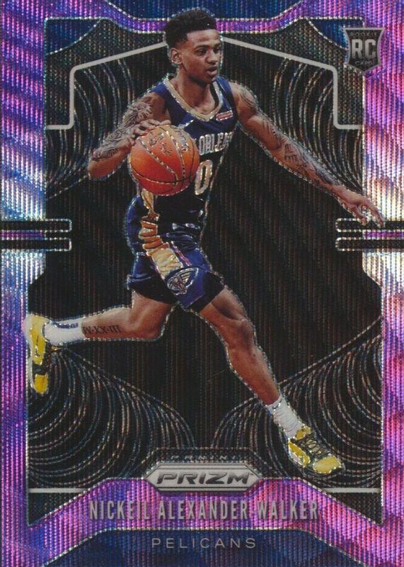 Nickeil Alexander-Walker 2019 Prizm #263 Purple Wave Rookie SGC 9