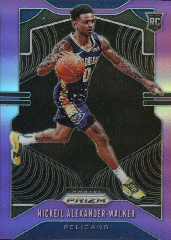 Nickeil Alexander-Walker 2019 Prizm #263 Purple /75 Rookie BGS 9