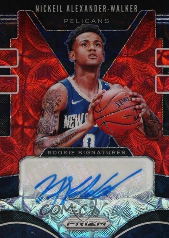 Nickeil Alexander-Walker 2019 Prizm #RS-NAW Rookie Signatures - Choice RAW