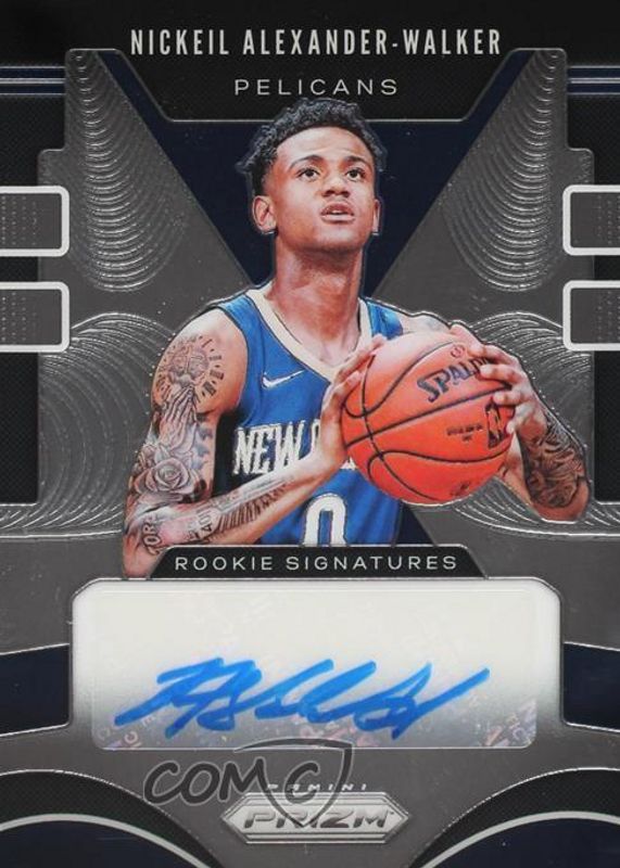 Nickeil Alexander-Walker 2019 Prizm #RS-NAW Rookie Signatures RAW