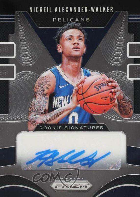 Nickeil Alexander-Walker 2019 Prizm #RS-NAW Rookie Signatures Rookie SGC 10