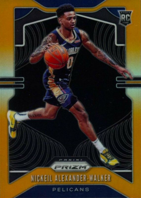 Nickeil Alexander-Walker 2019 Prizm #263 Orange /49 Rookie RAW