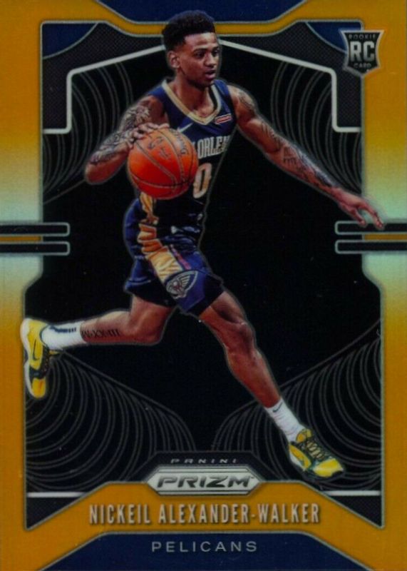 Nickeil Alexander-Walker 2019 Prizm #263 Orange /49 Rookie PSA 10