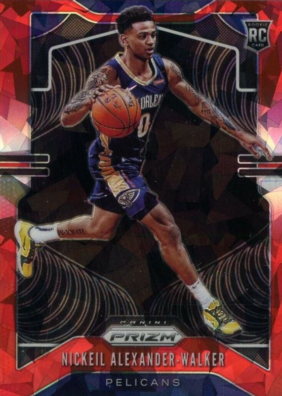 Nickeil Alexander-Walker 2019 Prizm #263 Red Ice Rookie BGS 9