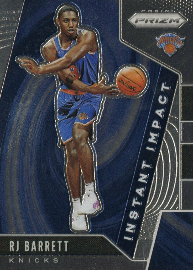 RJ Barrett 2019 Prizm #22 Instant Impact Price Guide
