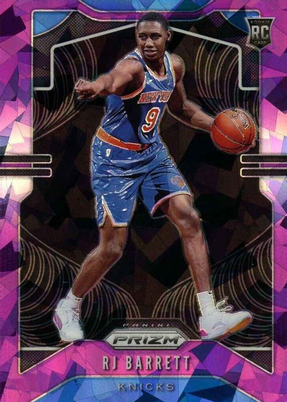 RJ Barrett 2019 Prizm #250 Purple Ice /149 Rookie RAW