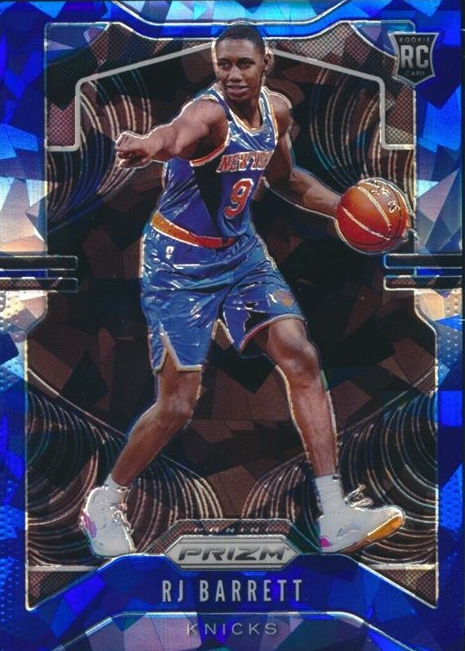 NBA rj barrett prizm rookie card☆ 2019-20 Panini Prizm RJ Barrett Rookie RC #250, New York