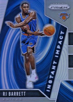 RJ Barrett 2019 National Treasures #128 Rookie Patch Auto