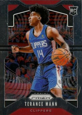 Terance Mann 2019 Mosaic #246 Blue /99 Price Guide - Sports