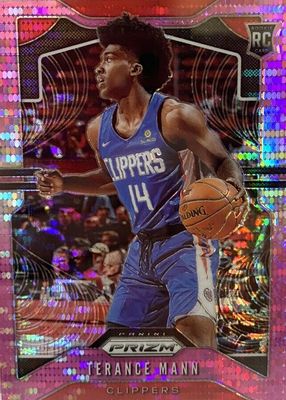 Terance Mann 2019 Mosaic #246 Blue /99 Price Guide - Sports