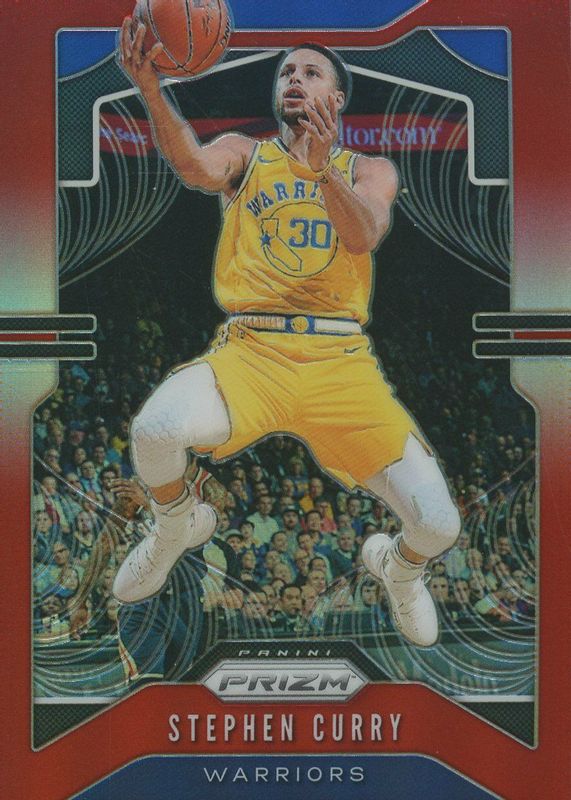 Stephen Curry 2019 Prizm #98 Red /299 SGC 9