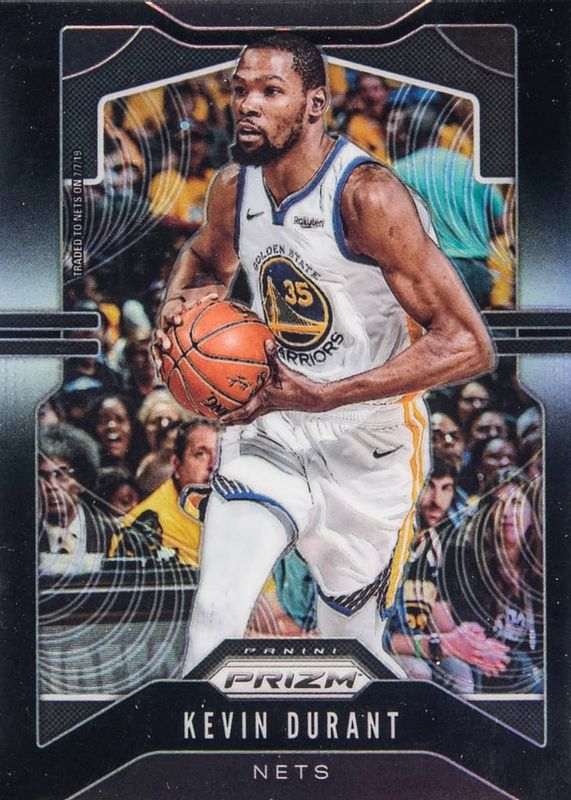 Kevin Durant 2019 Prizm #210 Black /1 BGS 8.5