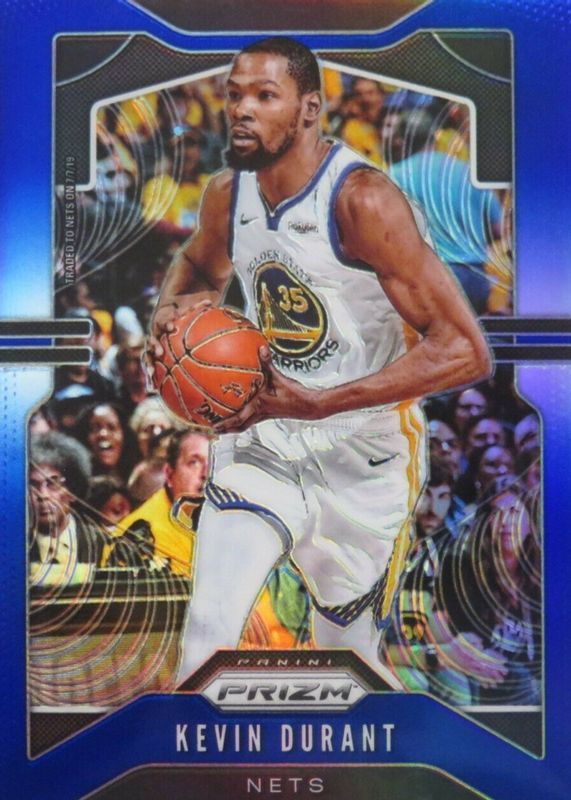 Kevin Durant 2019 Prizm #210 Blue /199 BGS 9.5