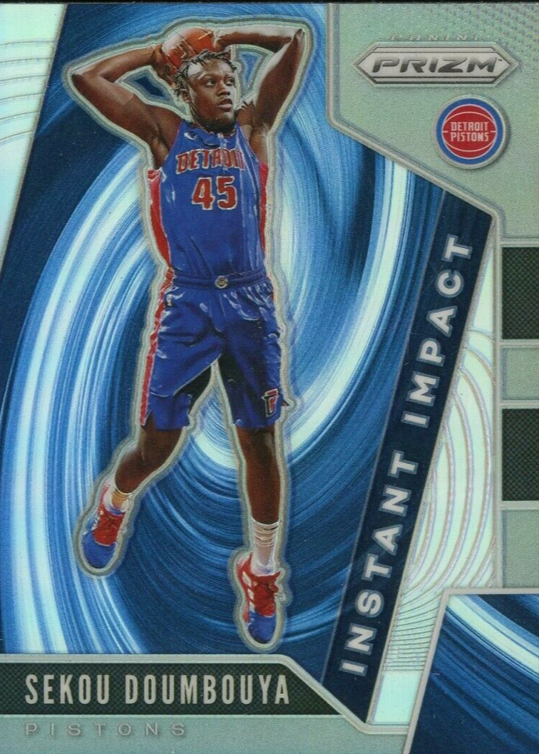 Sekou Doumbouya 2019 Prizm #21 Instant Impact - Silver Price