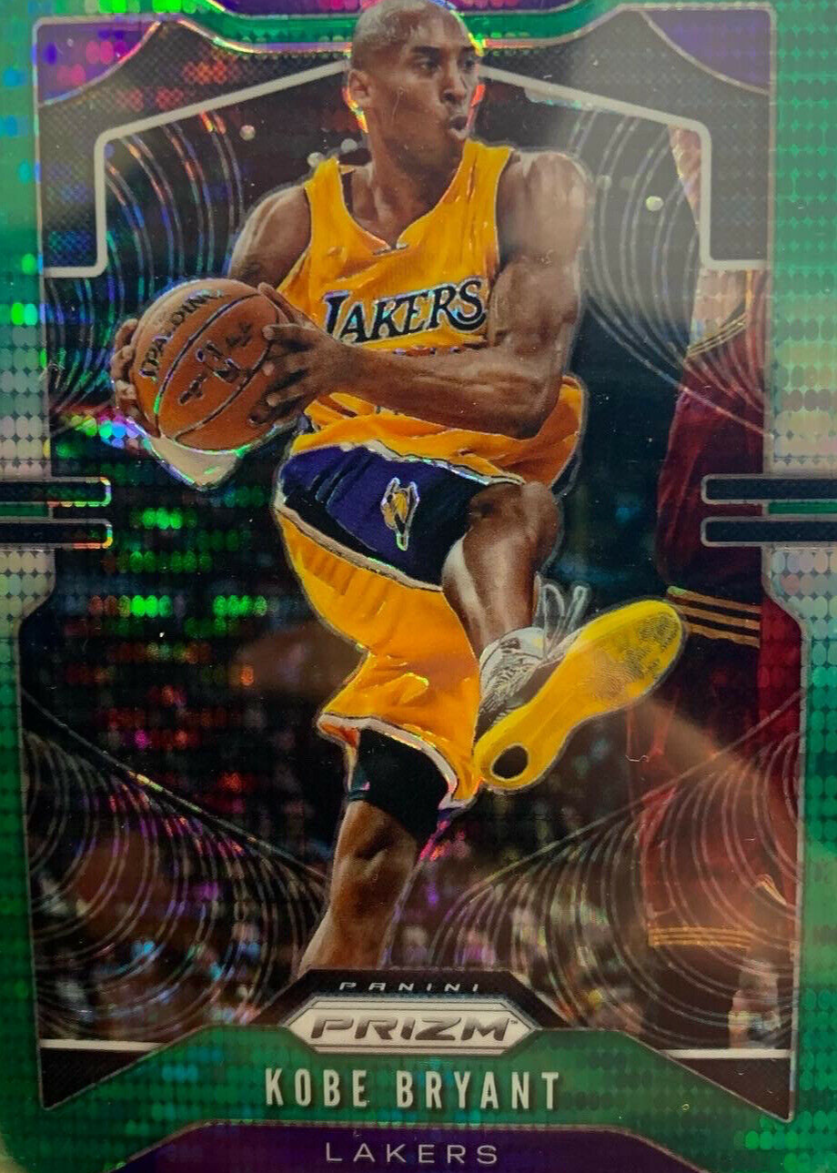 NBAカード E-xceptional kobe bryant green