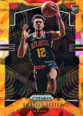 その他 De'Andre Hunter prizm RC auto PSA9 De'Andre Hunter Optic Blue Prizm RC Numbered /35 On Card