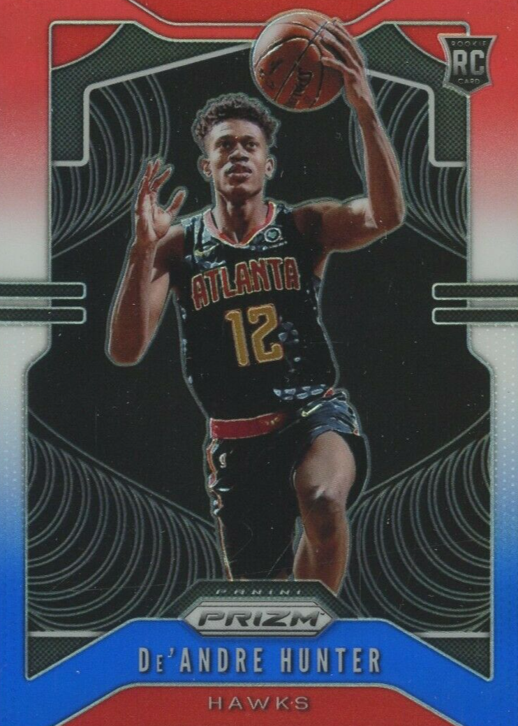 De'Andre Hunter 2019 Prizm #251 Red White Blue Price Guide