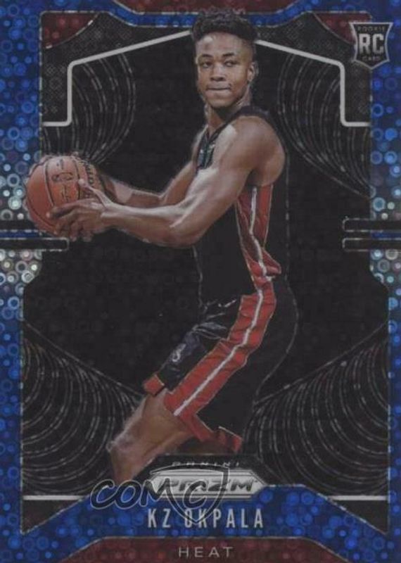 KZ Okpala 2019 Prizm #275 Fast Break Blue /175 Rookie PSA 10