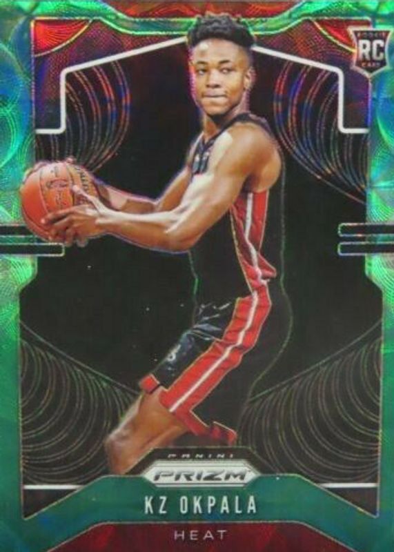 KZ Okpala 2019 Prizm #275 Choice Green /8 Rookie SGC 9.5