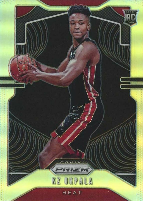 KZ Okpala 2019 Prizm #275 Silver Rookie RAW