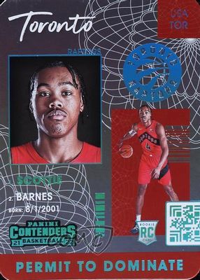 2021 Contenders #4 Permit to Dominate /(SSP)