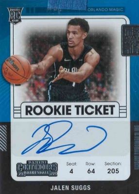 2021 Contenders #105 Rookie Ticket Auto